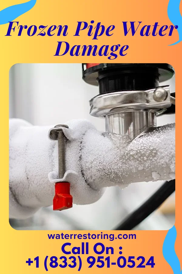Frozen Pipe Water Damage in Dayton, VA